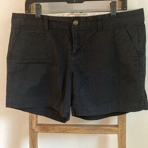 Old Navy perfect 5” shorts, size 14, Black, low rise